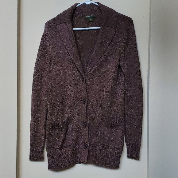 Eddie Bauer Vintage Cardigan.   Size Large - Picture 2 of 6